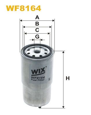 WIX FILTERS Kütusefilter WF8164